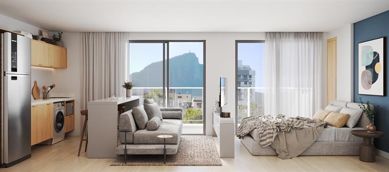 Foto 12 do apartamento Be In Rio Barão da Torre em Ipanema - Patrimóvel Imóveis