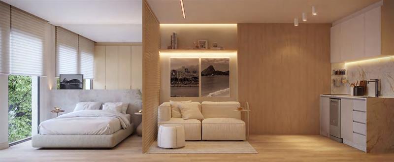 Foto 6 do apartamento Glória Del Art Co Living em Glória - Patrimóvel Imóveis