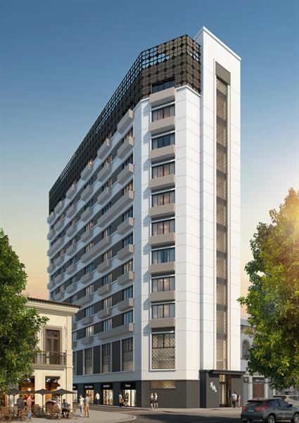 Apartamento Sal Rio Residencial em Centro - 1 quartos, 22 a 35m²